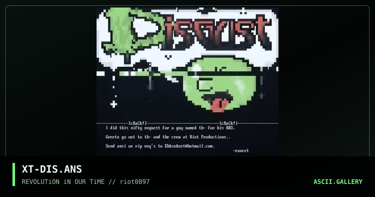 XT-DIS.ANS, by exocet, 1997