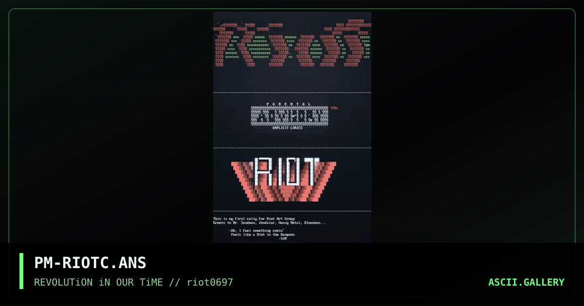 PM-RIOTC.ANS, by precious metal, 1997