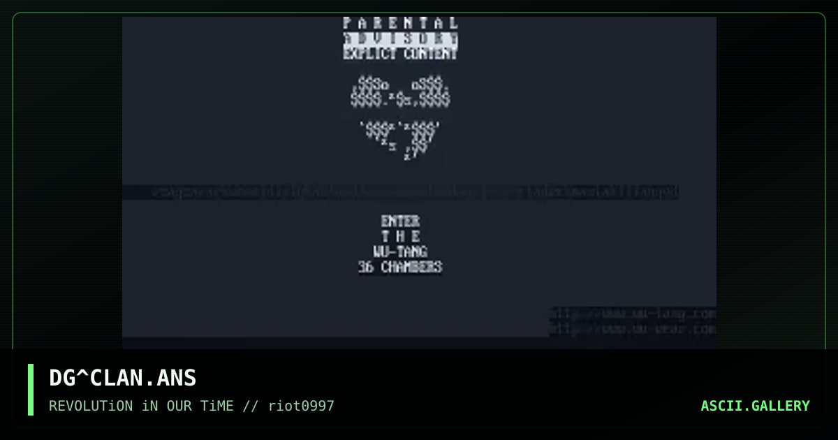 DG^CLAN.ANS, by delgado, 1997