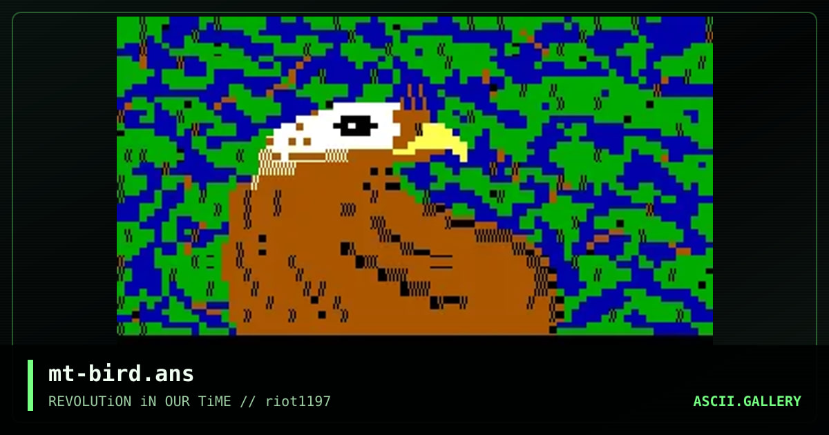 mt-bird.ans, by maelstrom, 1997