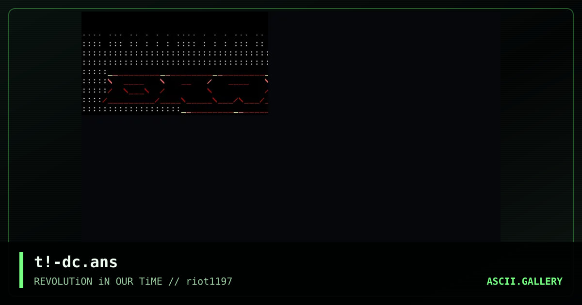 Dragon's Cave compoentry, by terror, 1997