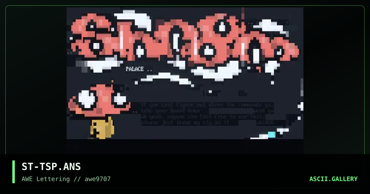 The Shroom Palace, by splatt, 1997
