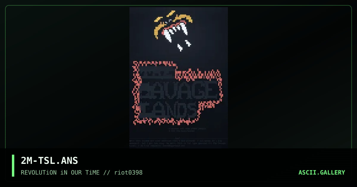 2M-TSL.ANS, by 2much4u, 1998