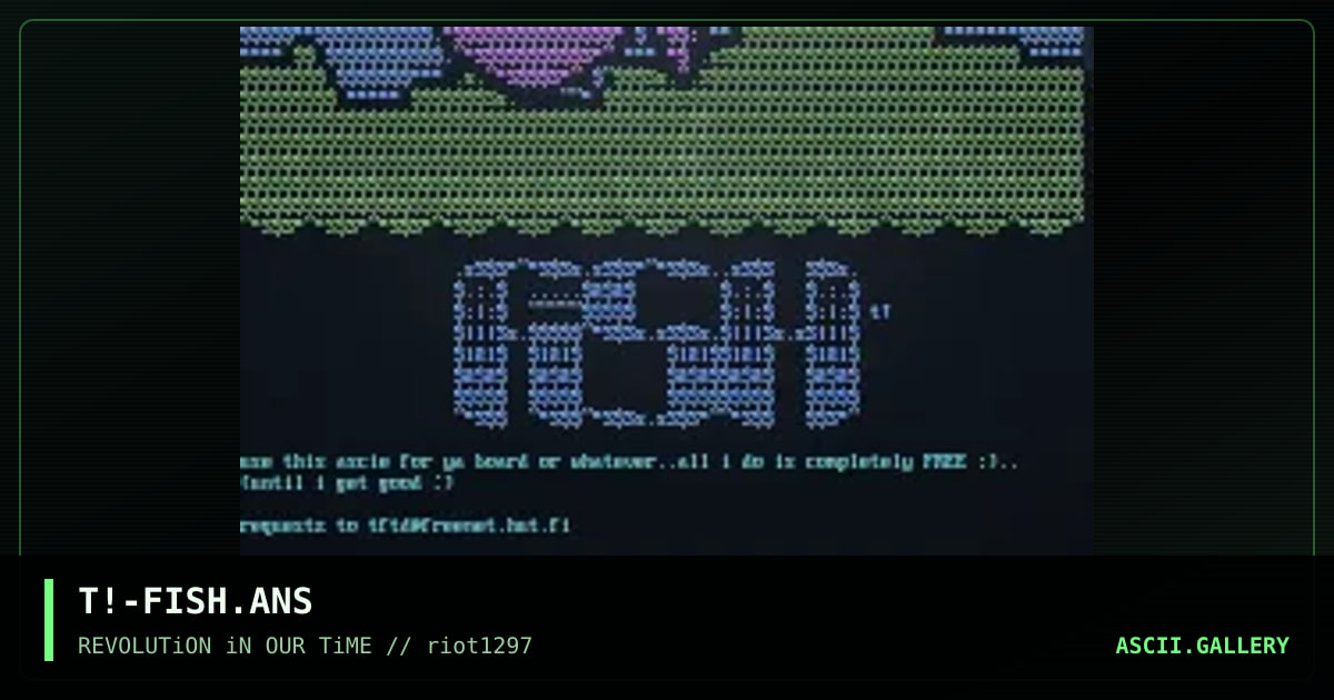 dA fUX0RiNG fISHIE!! +free+\0\0\0, by terror, 1997