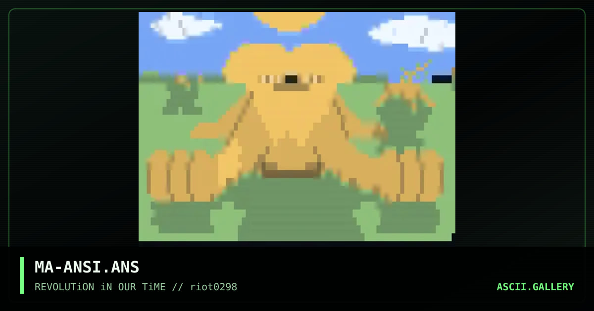 MA-ANSI.ANS, by maelstrom, 1998
