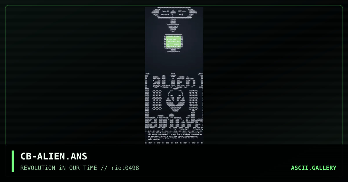 aLien aTatude, by cyber bob, 1998
