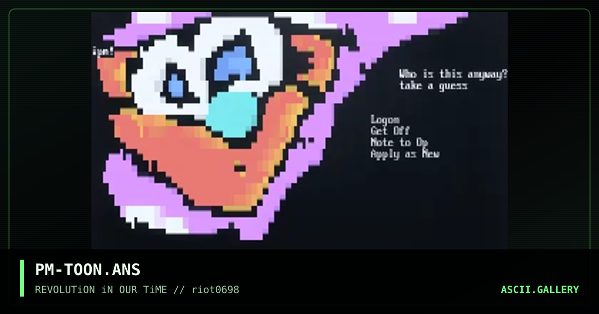 PM-TOON.ANS, by precious metal, 1998