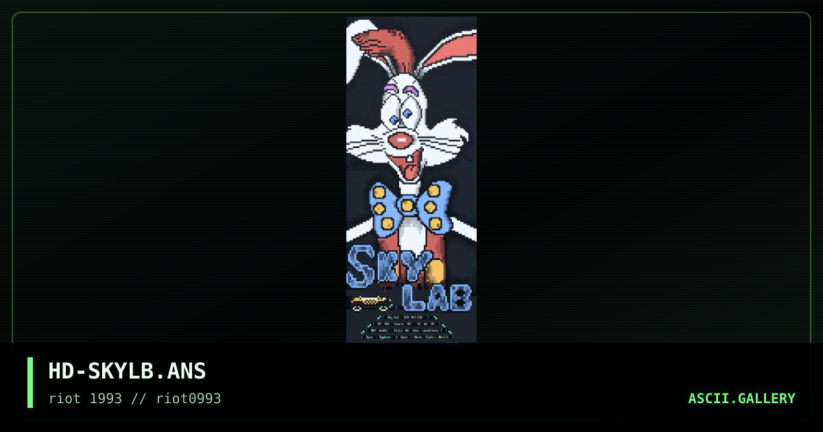 HD-SKYLB.ANS, by holy diver, 1993