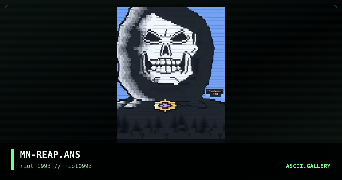 MN-REAP.ANS, by minuteman, 1993