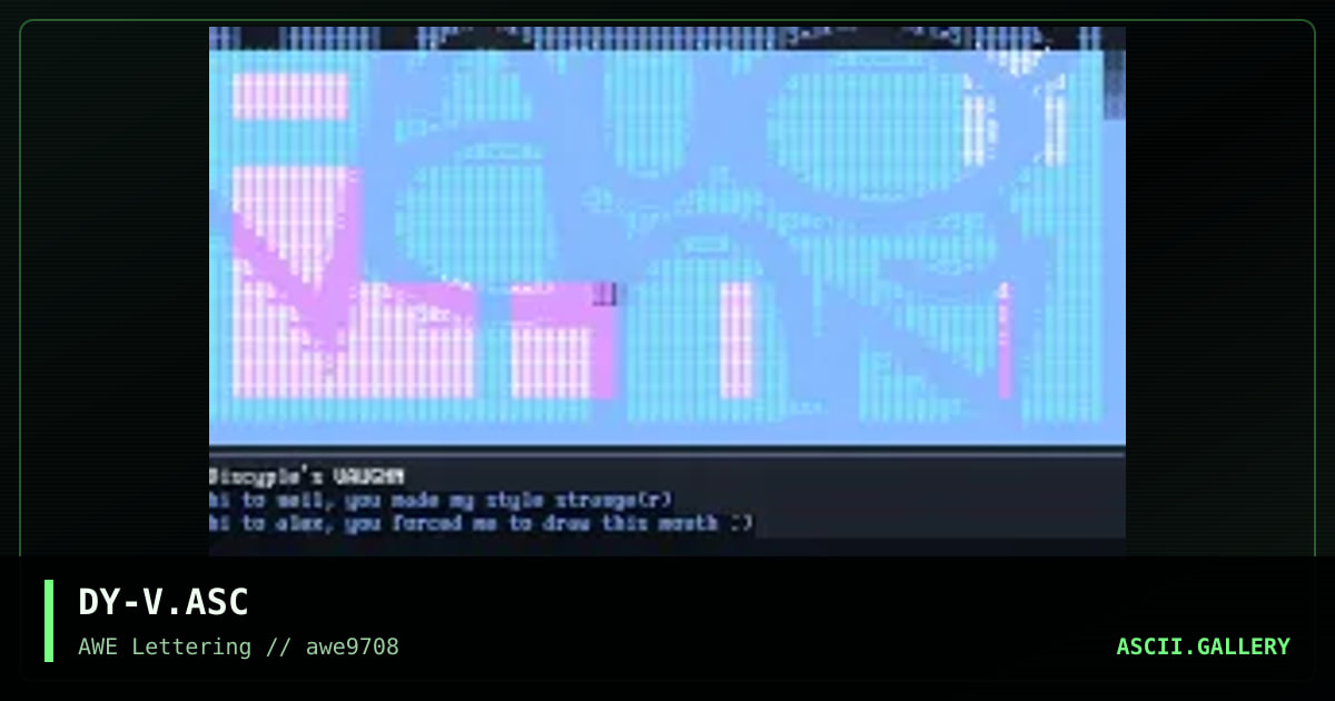 Vaughn, by discyple, 1997