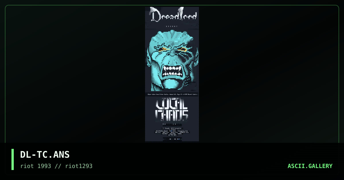 DL-TC.ANS, by dreadlord, 1993