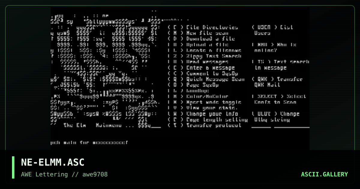 Elm, by nemo, 1997