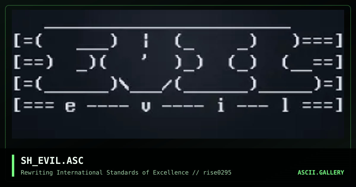 SH_EVIL.ASC, by shadow, 1995