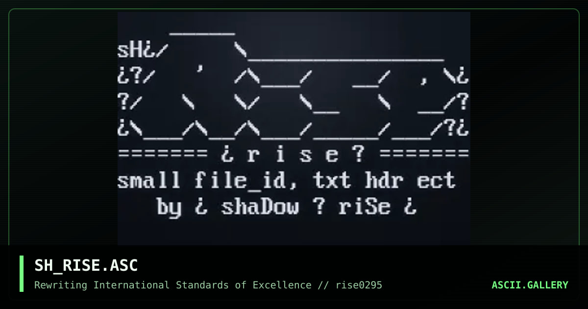 SH_RISE.ASC, by shadow, 1995