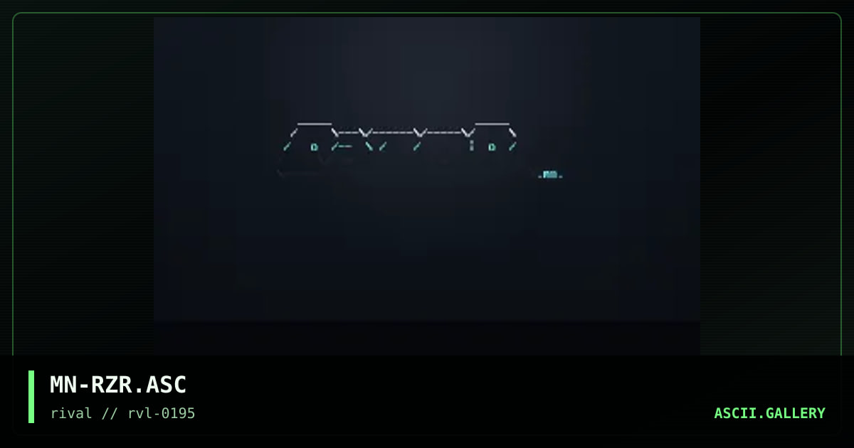 Razor, by merlin rival, 1995