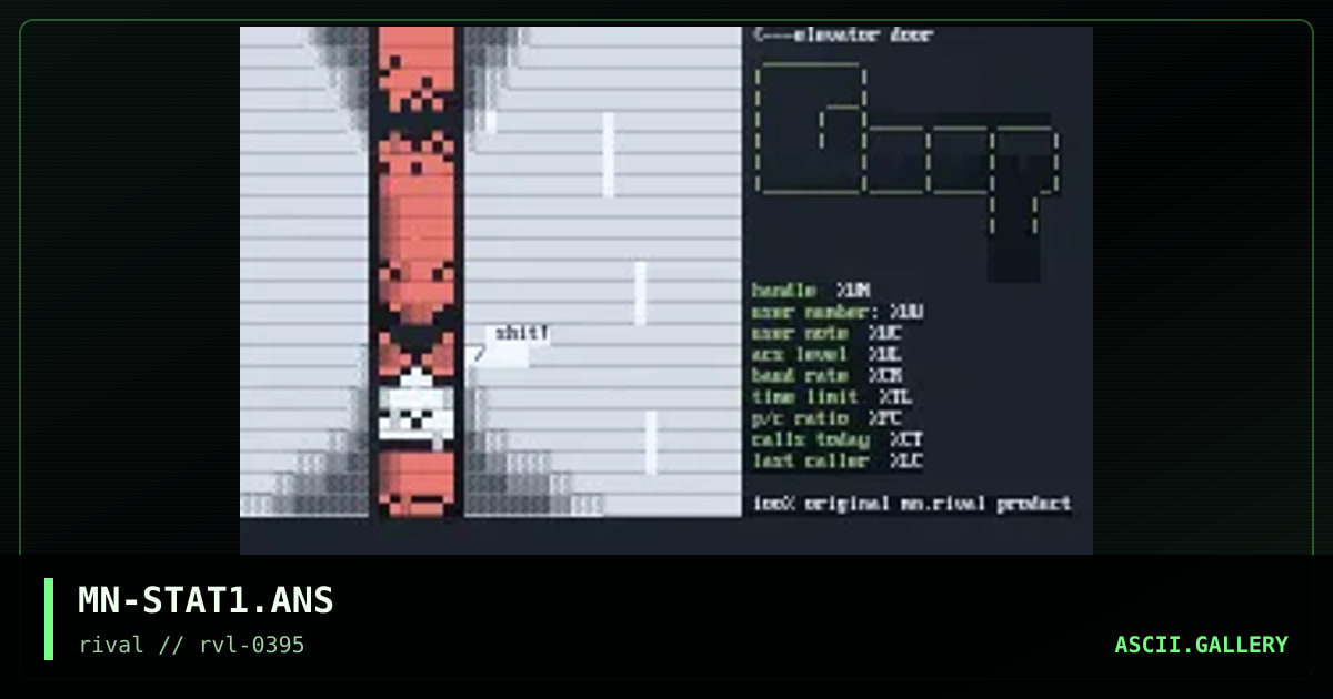 Stats Screen, by merlin rival, 1995