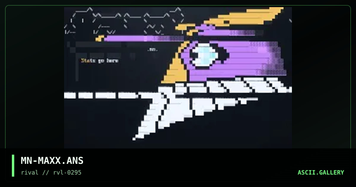 Stat Screen, by merlin rival, 1995