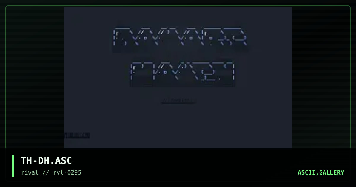 Damar's Haven, by the hoax, 1995