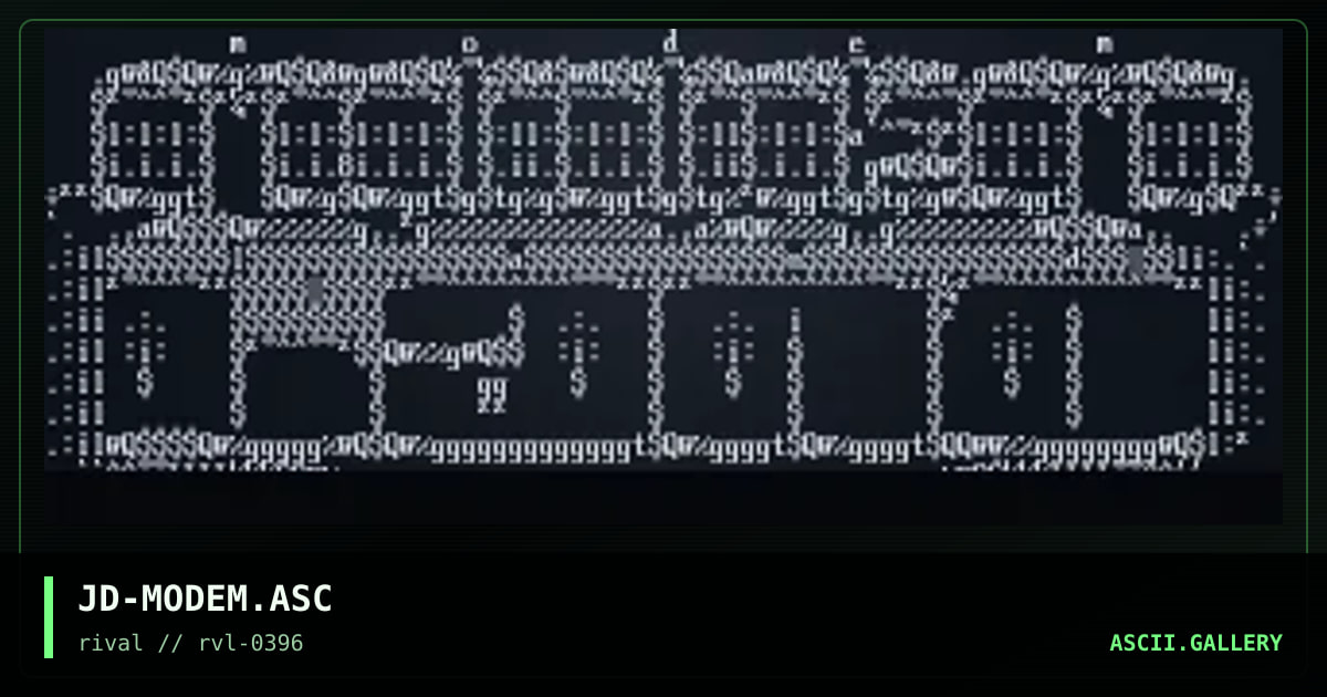 mOdem laNd, by jaded, 1996