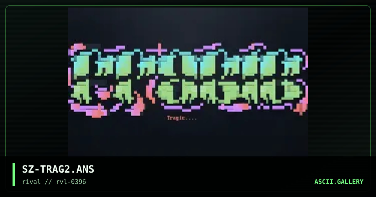 Tragic .(again)., by seize, 1996