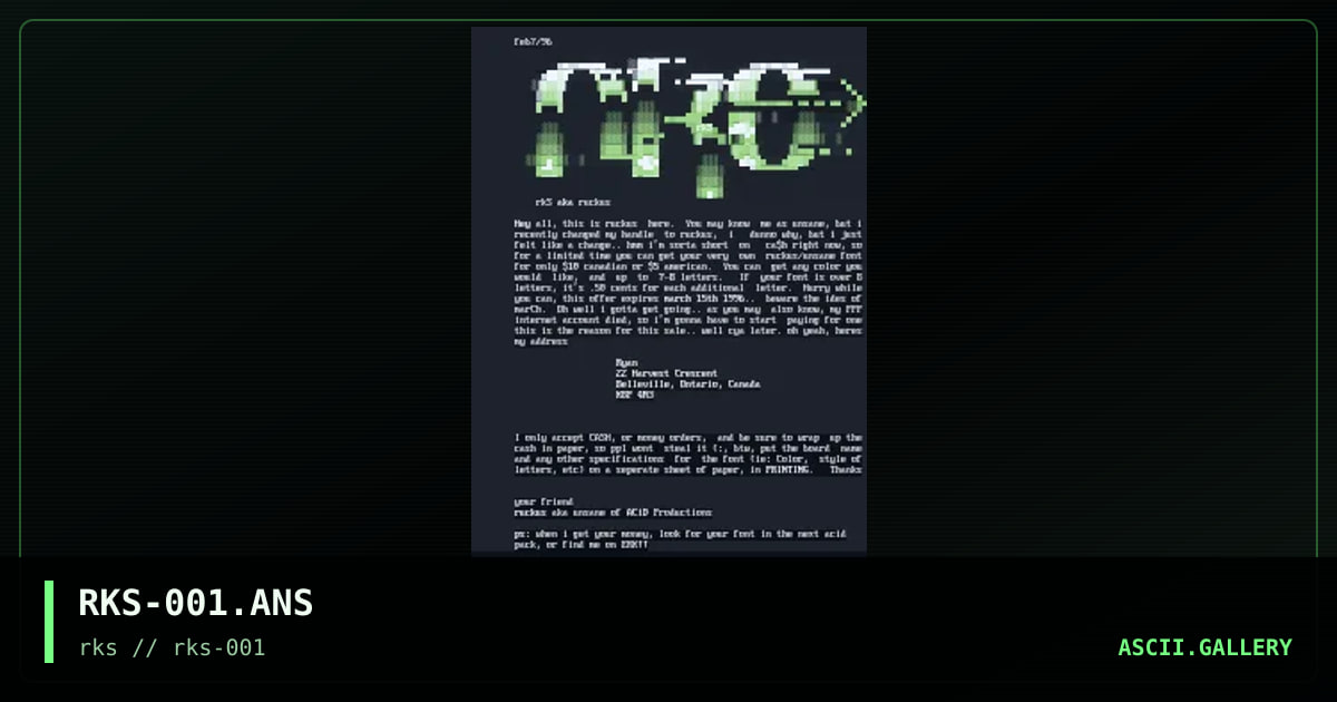 RKS-001.ANS, by ruckus, 1996