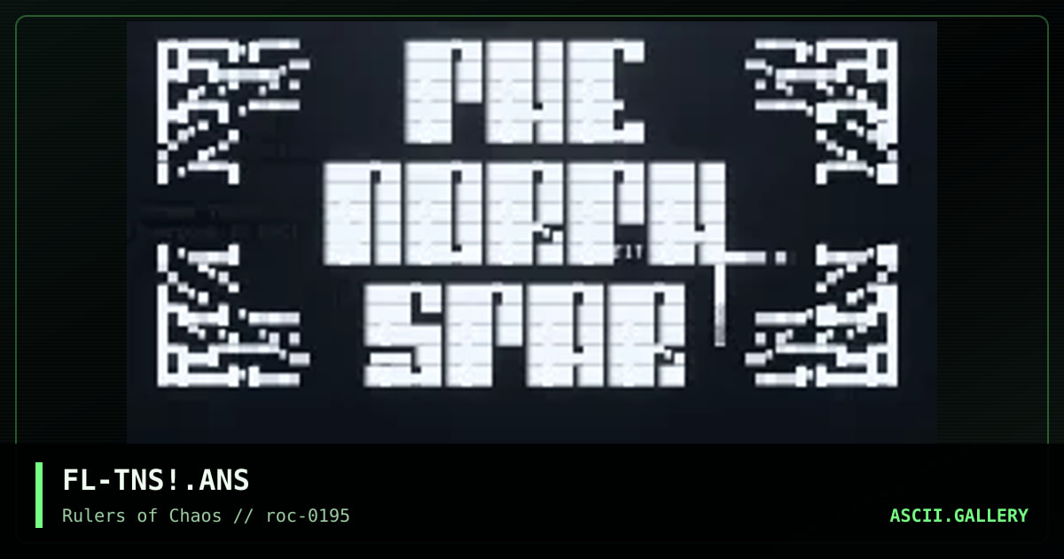 The North Star, by flair, 1995