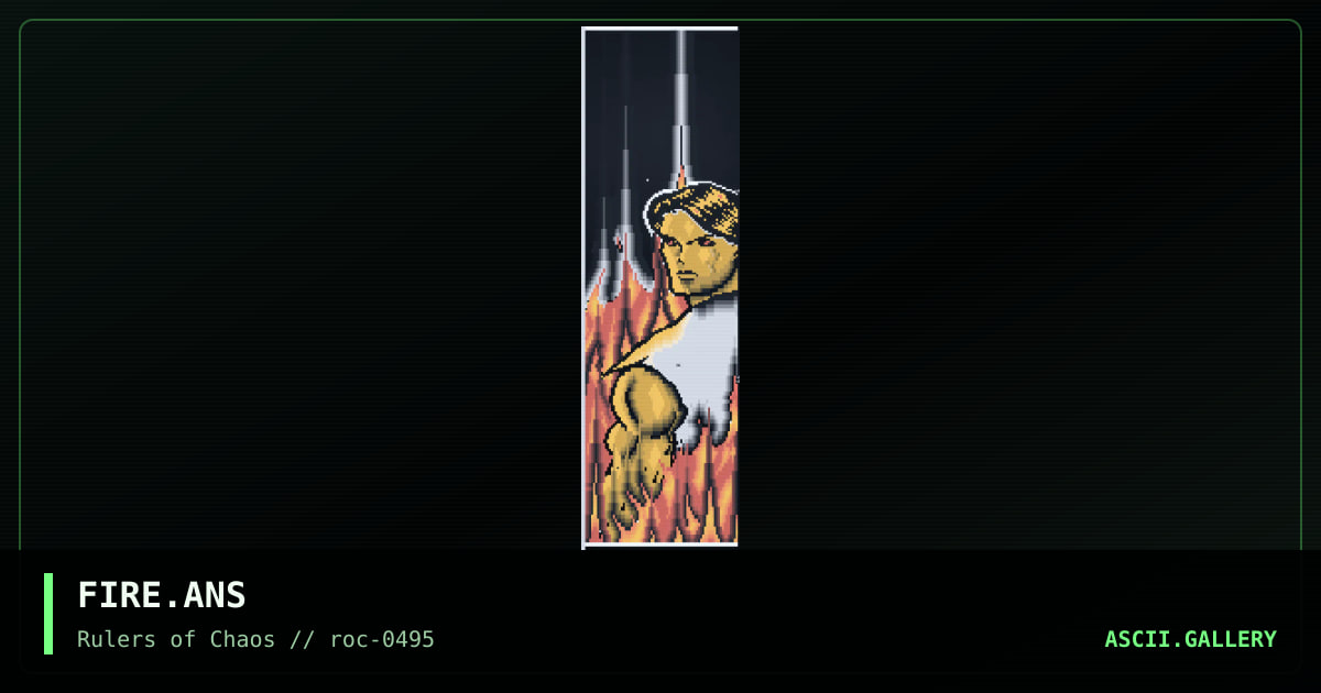 FIRE.ANS, by roc, 1995