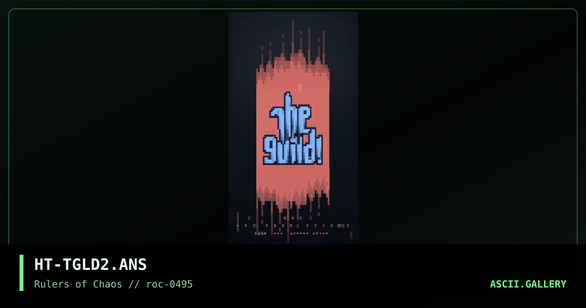 The Guild, by heat, 1995