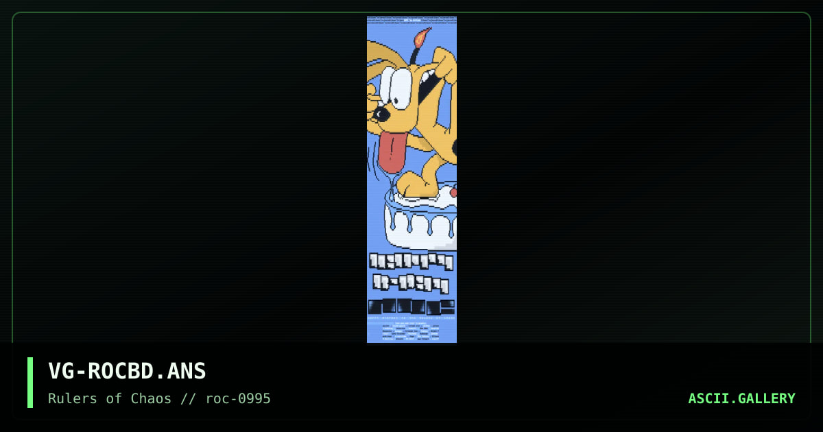 Happy Birthday ROC!, by voltage, 1995