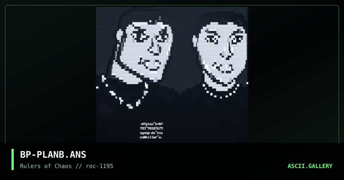 Dos Latinos, by blood priest, 1995