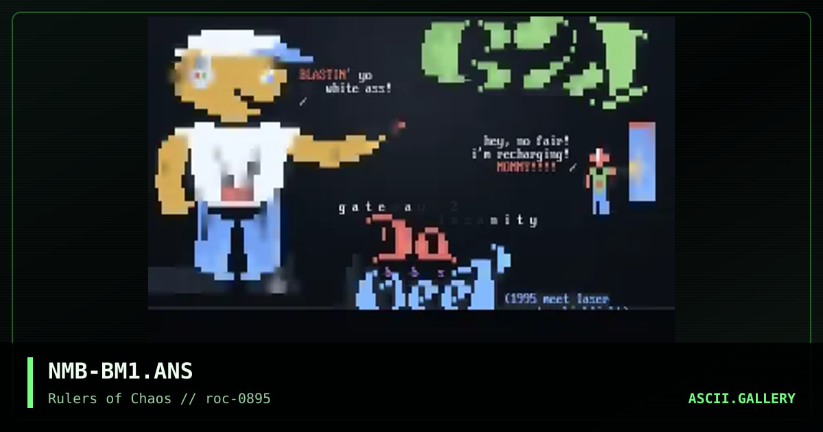 Gateway To Insanity, by ninja-man bob, 1995