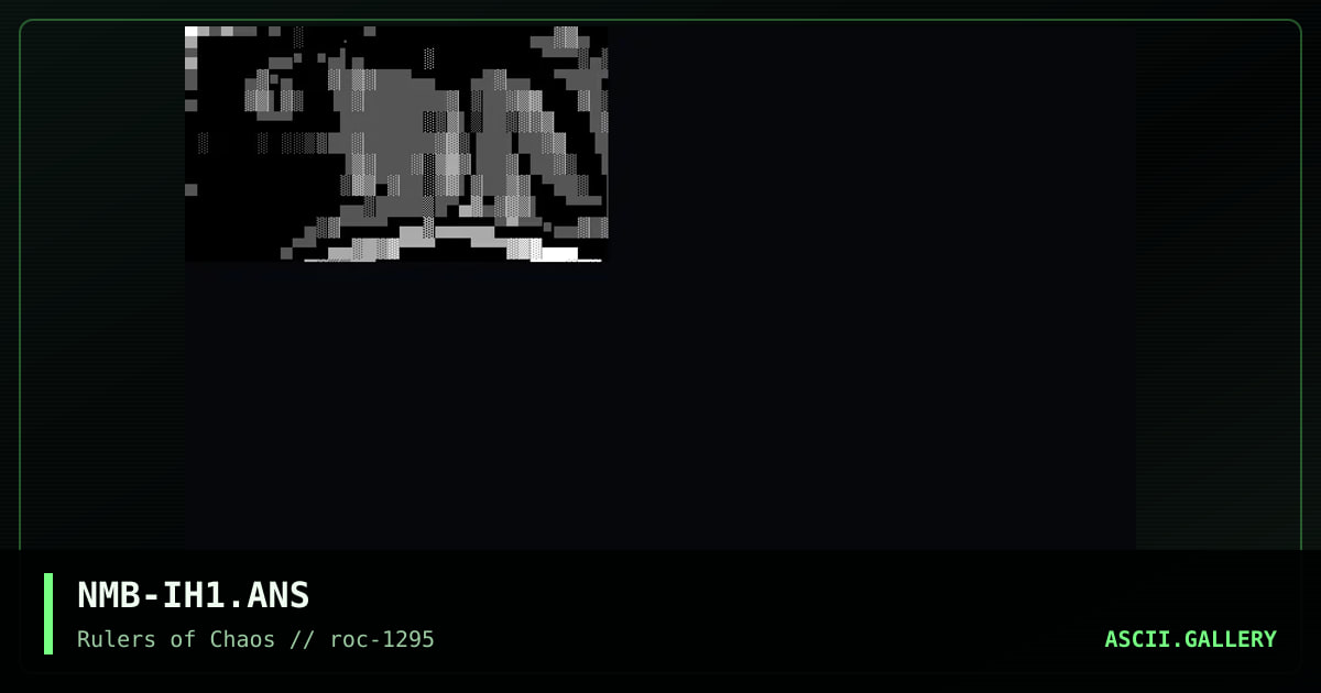 Infinity Hole, by ninja-man bob, 1995
