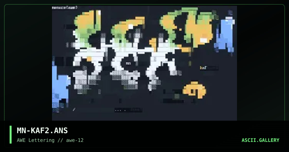 Kafkaesk, by menace, 1997