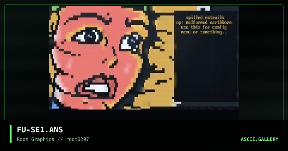 Spilled Entrails, by fusion, 1997
