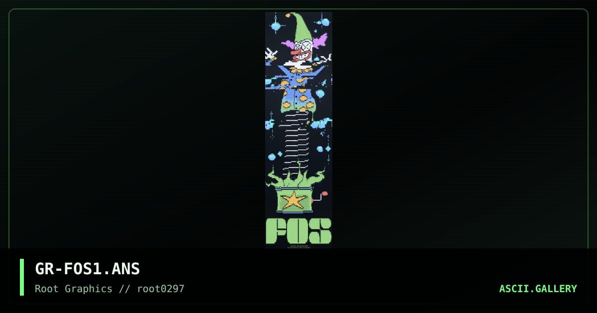 FOS Promo, by gree, 1997