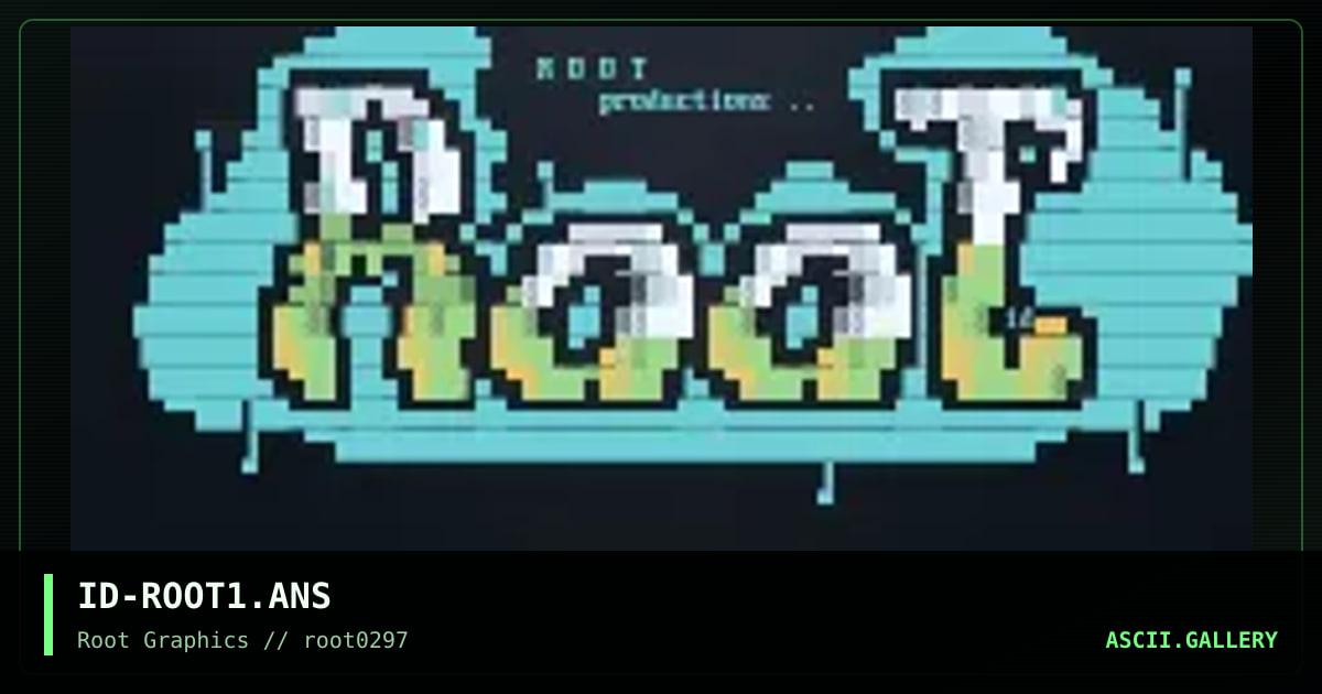 Root Promo, by idrosynth, 1997