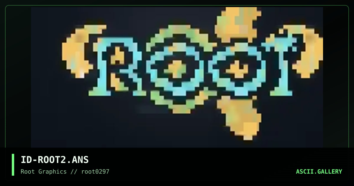 Root Promo, by idrosynth, 1997