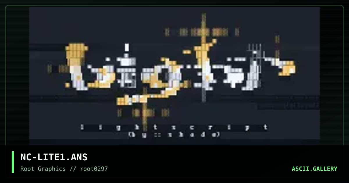 Light script, by necrolyte, 1997