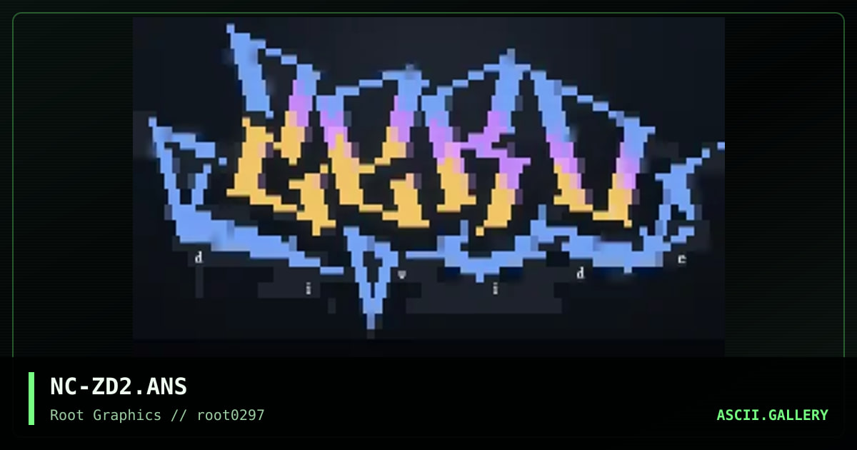 Zero Divide, by necrolyte, 1997