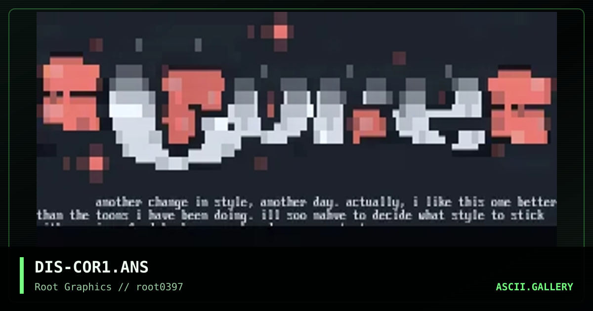 Core, by dislogic, 1997