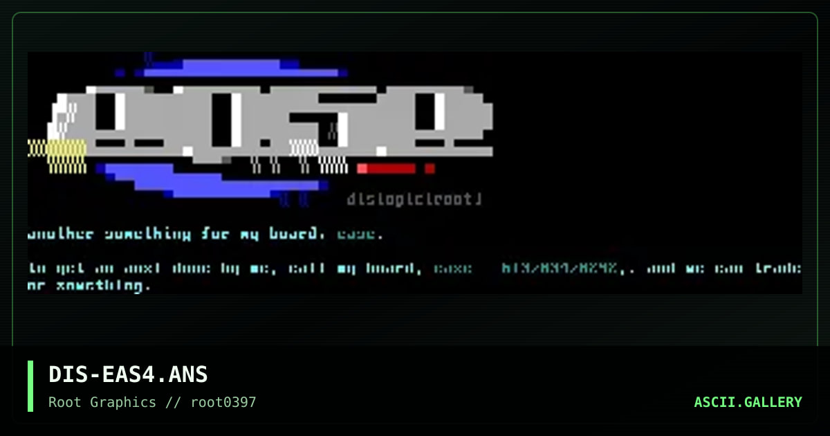 Ease, by dislogic, 1997