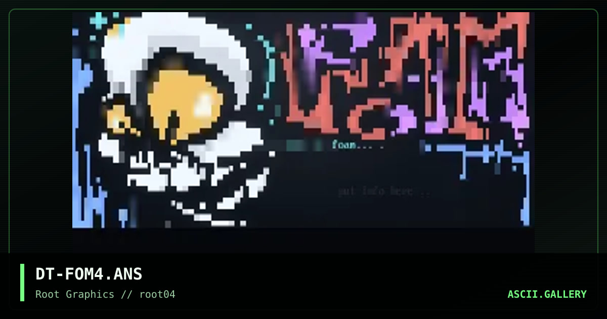 f0am, by defiant, 1997