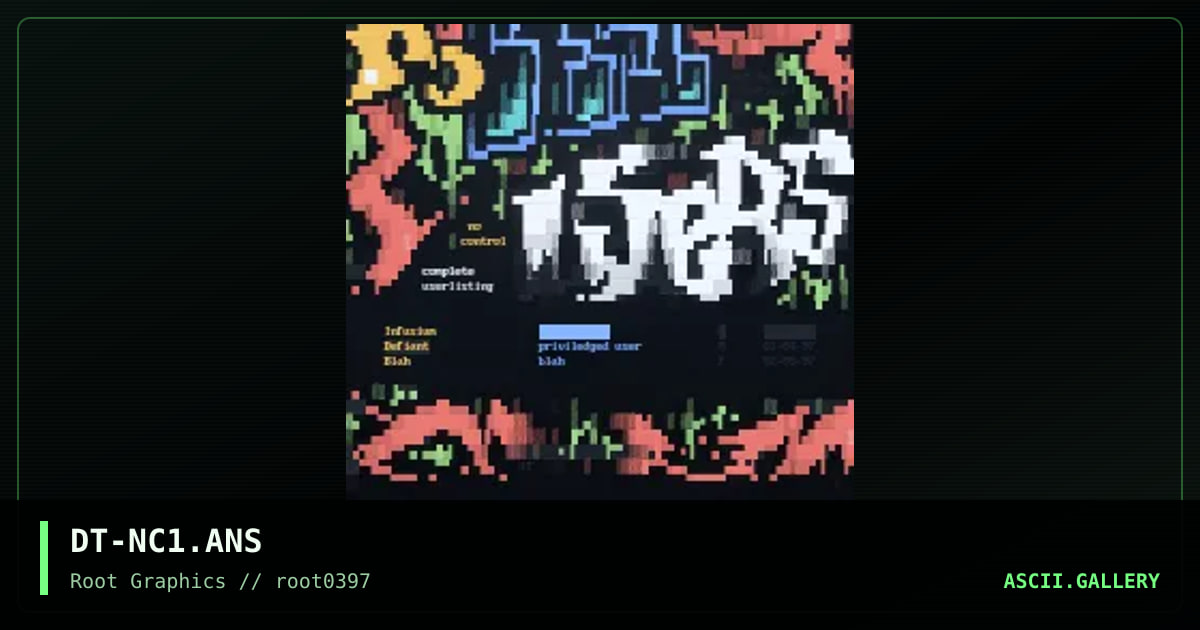 No Control, by defiant, 1997