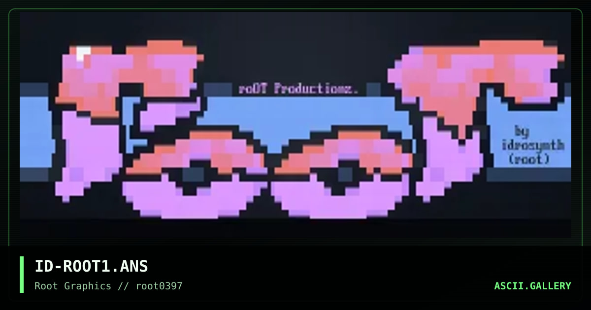 Root Promo, by idrosynth, 1997