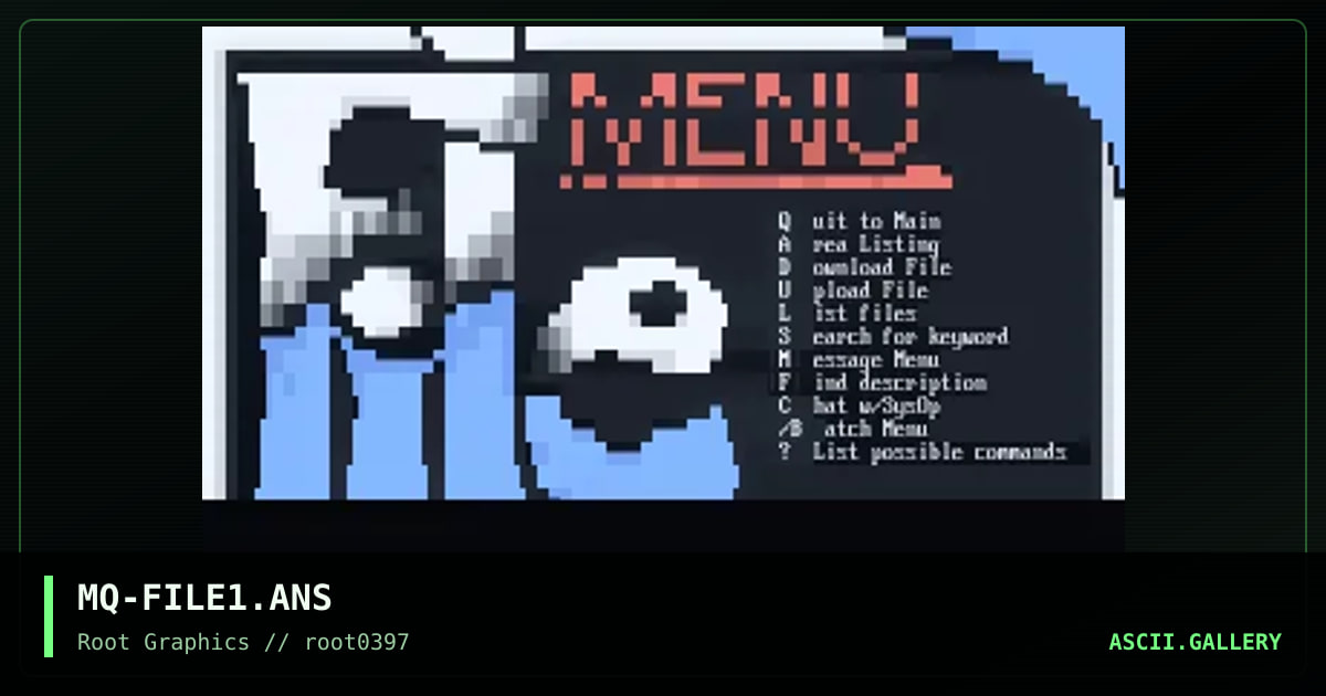 File Menu, by moleql, 1997