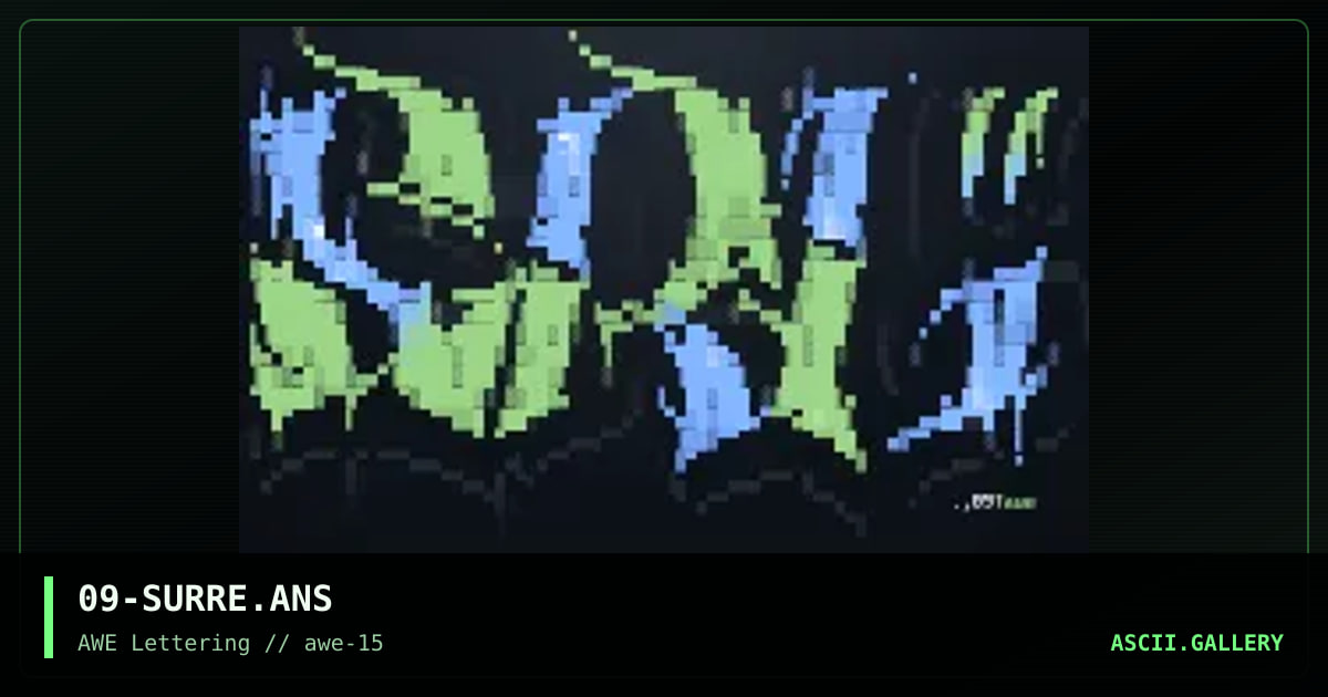 Surreal, by fluor, 1998