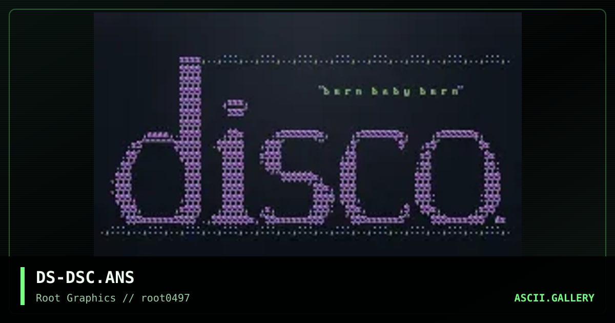discoooo!, by dark spawn, 1997