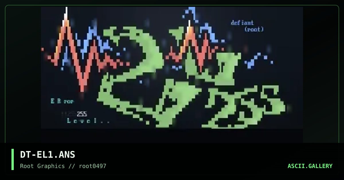 ErrorLevel 255, by defiant, 1997