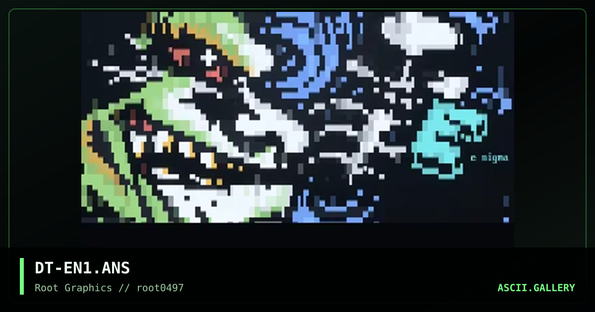 Enigma, by defiant, 1997
