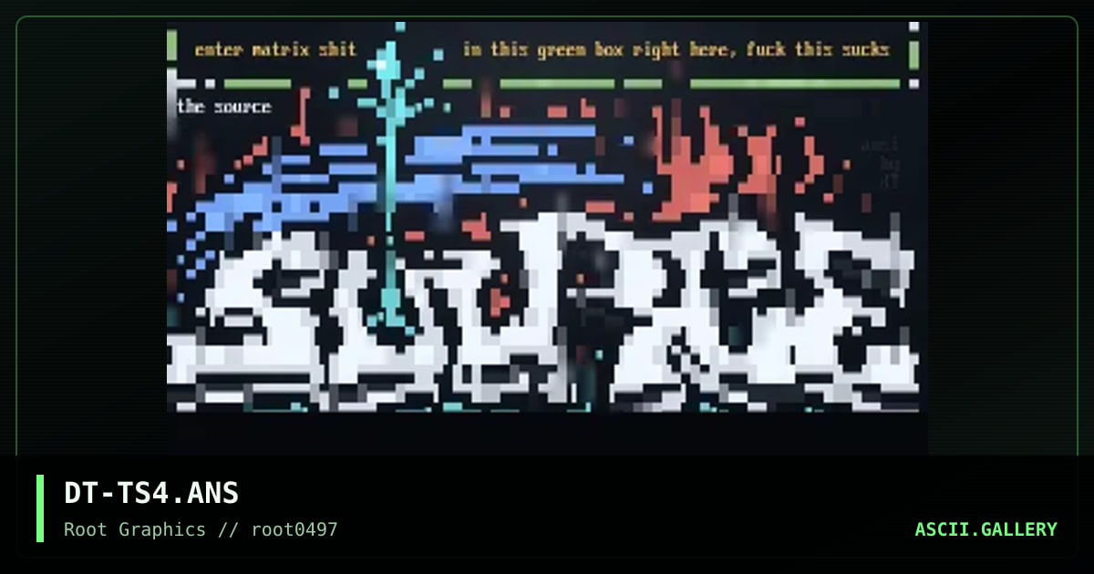 Tha Source, by defiant, 1997